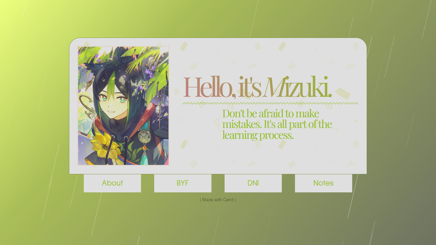Mizuki.